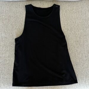 lululemon athletica Men's Black Performance Tank Top